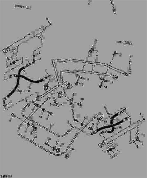 john deere skid steer 240 bucket hydralic line|John Deere Parts Catalog.